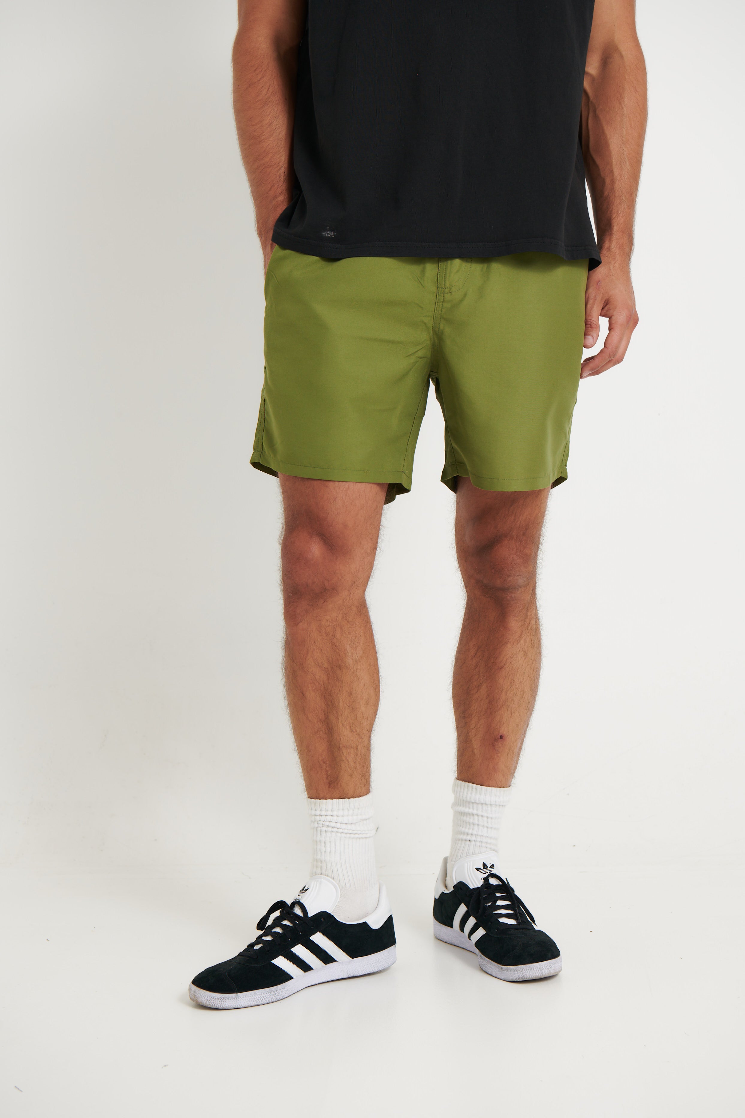 Ben Mesh Line Short Khaki - FINAL SALE