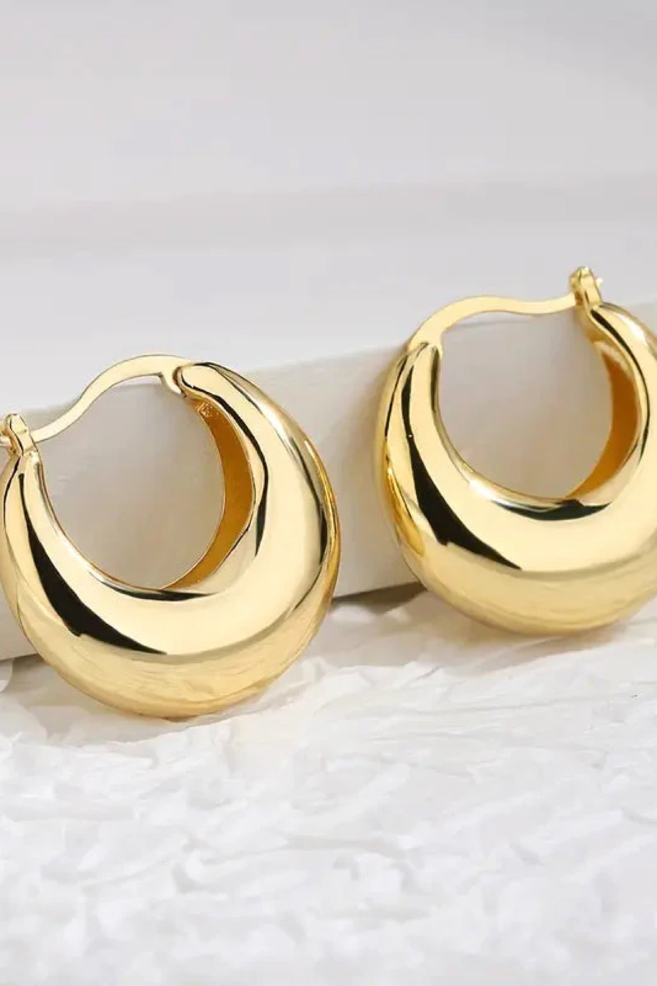 Kyla Hoop Earring Gold Plated