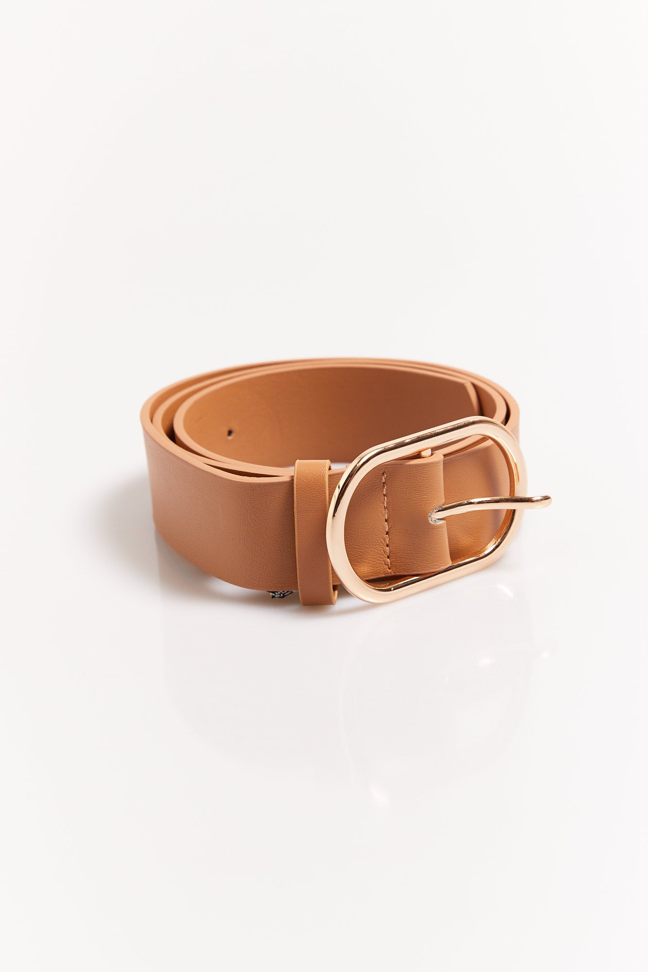 Oval Belt Tan