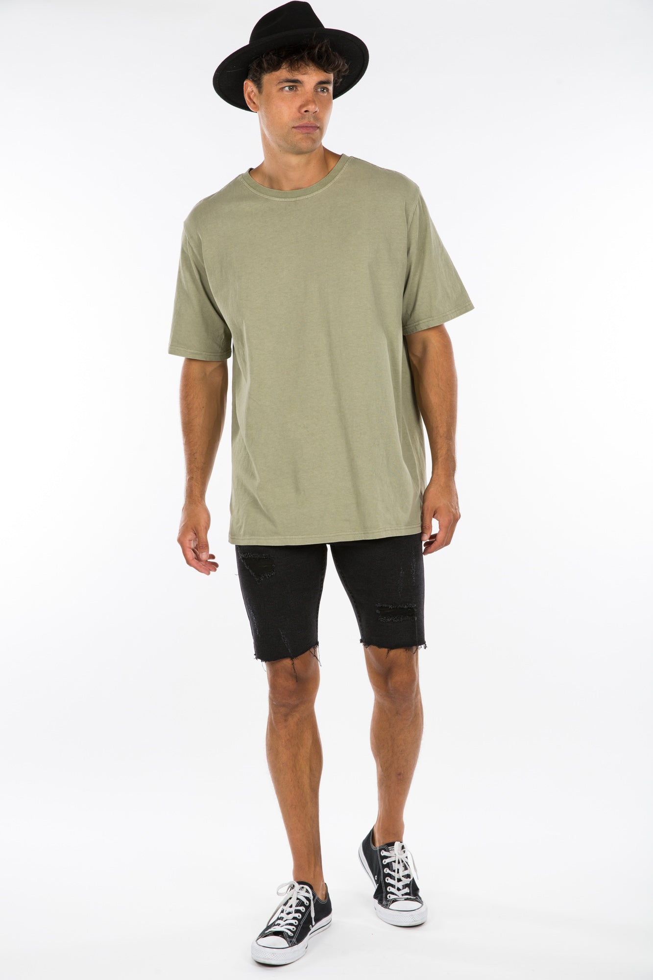 Relaxed Tee Stone Khaki