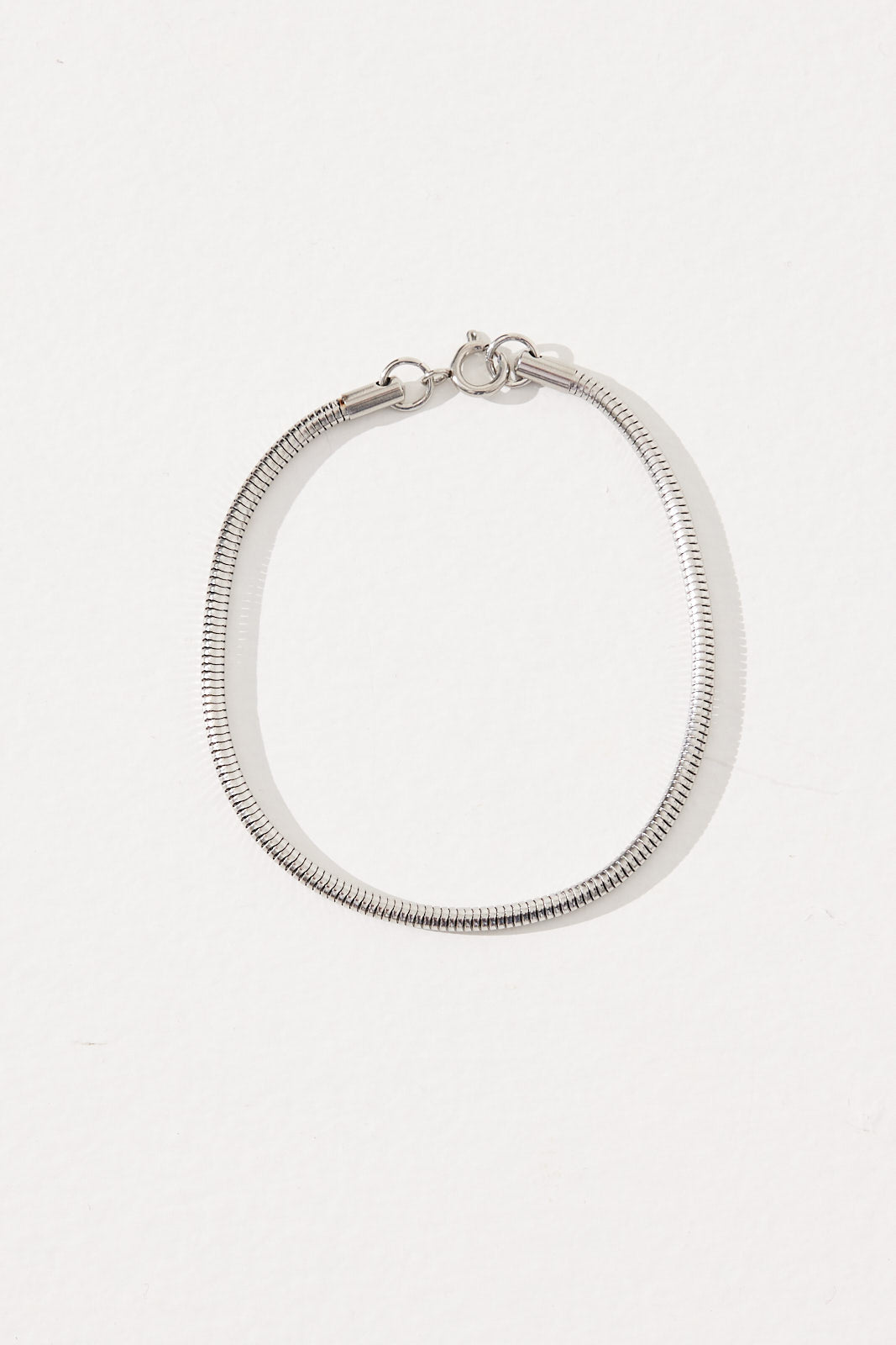 NTH Snake Chain Bracelet Silver