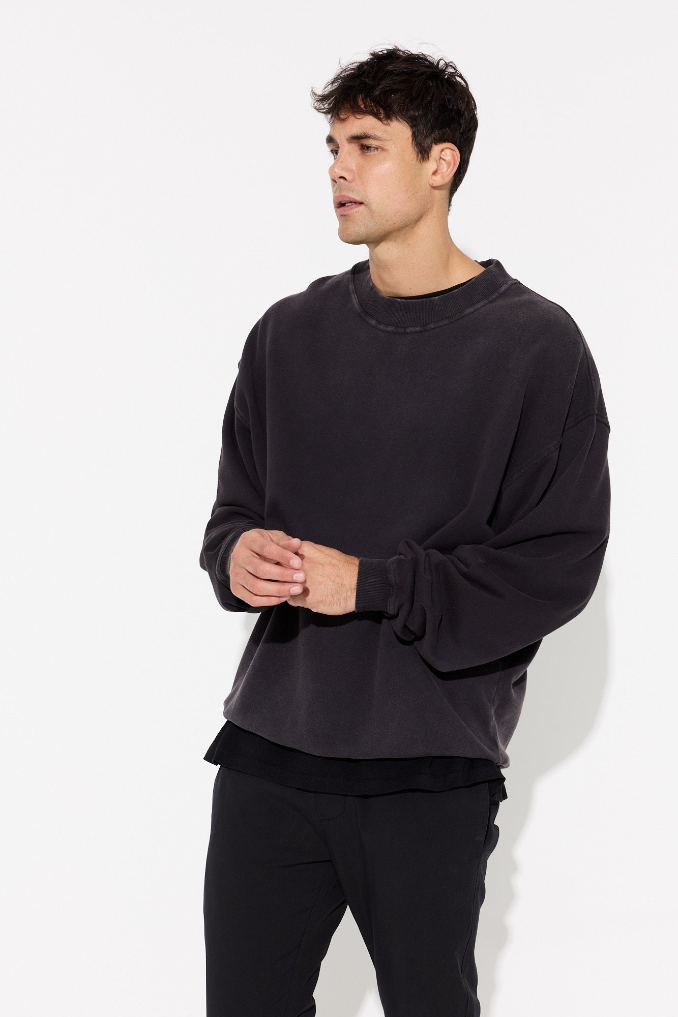 Nile Sweater Wash Black