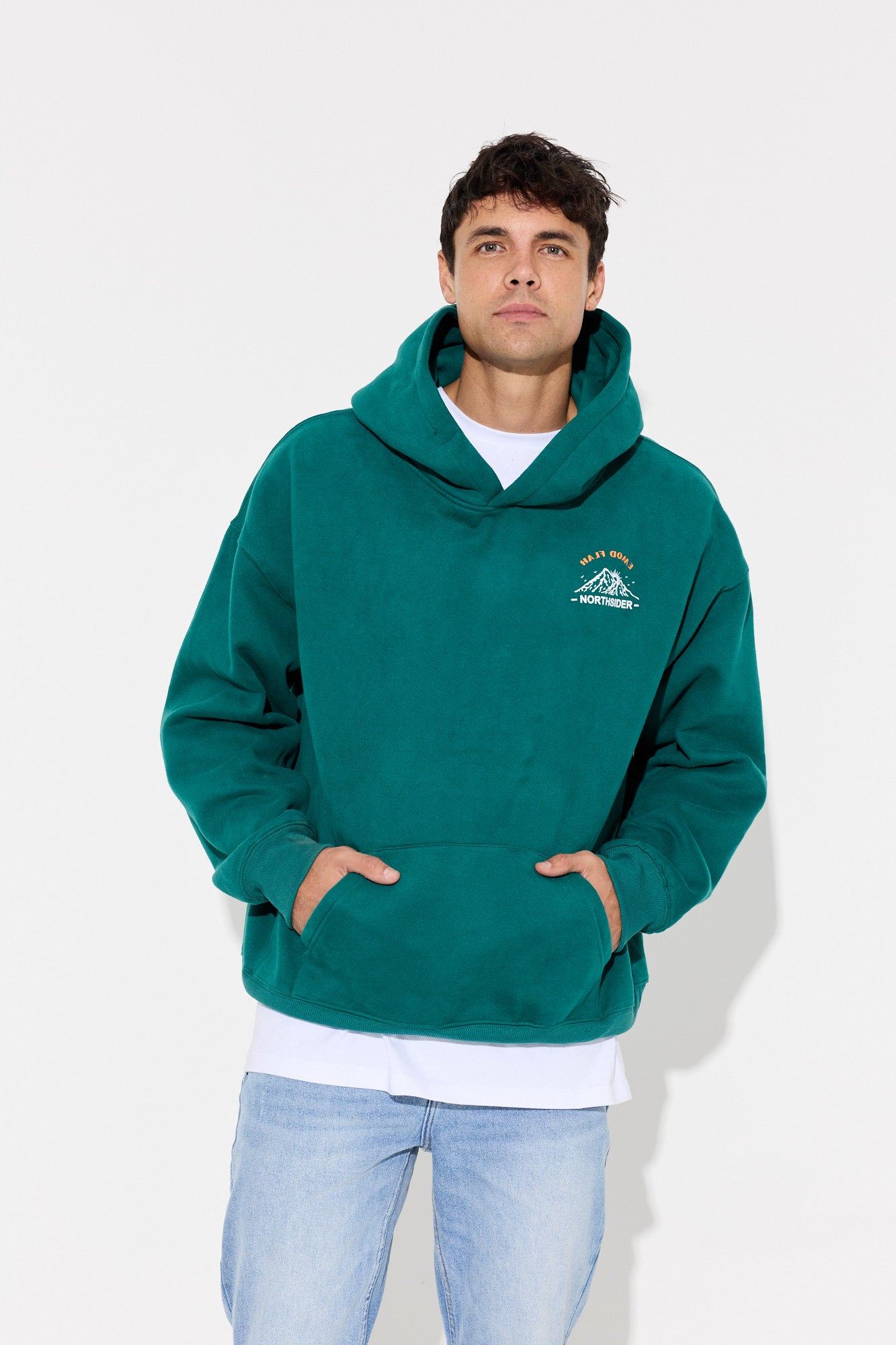 Roman Oversize Hoodie Half Dome