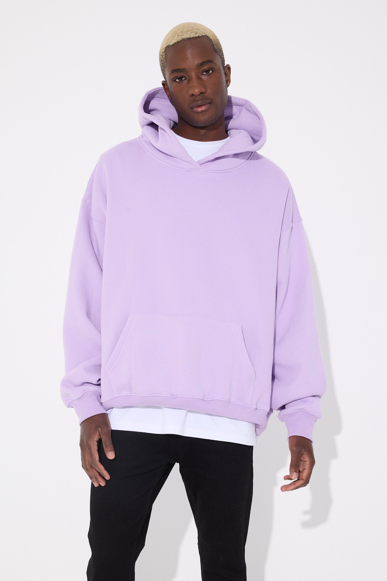 Roman Oversize Hoodie Lilac