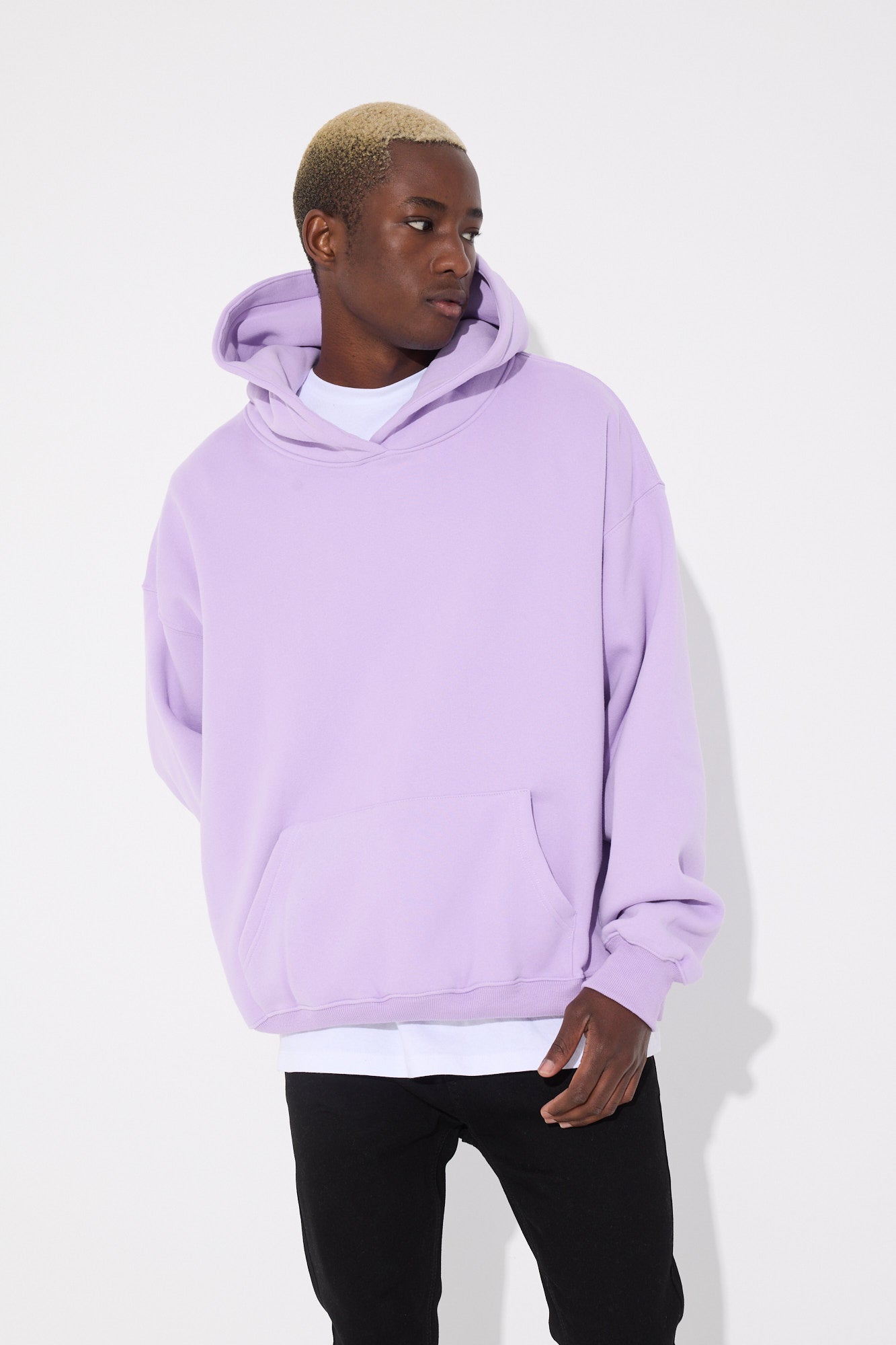 Roman Oversize Hoodie Lilac