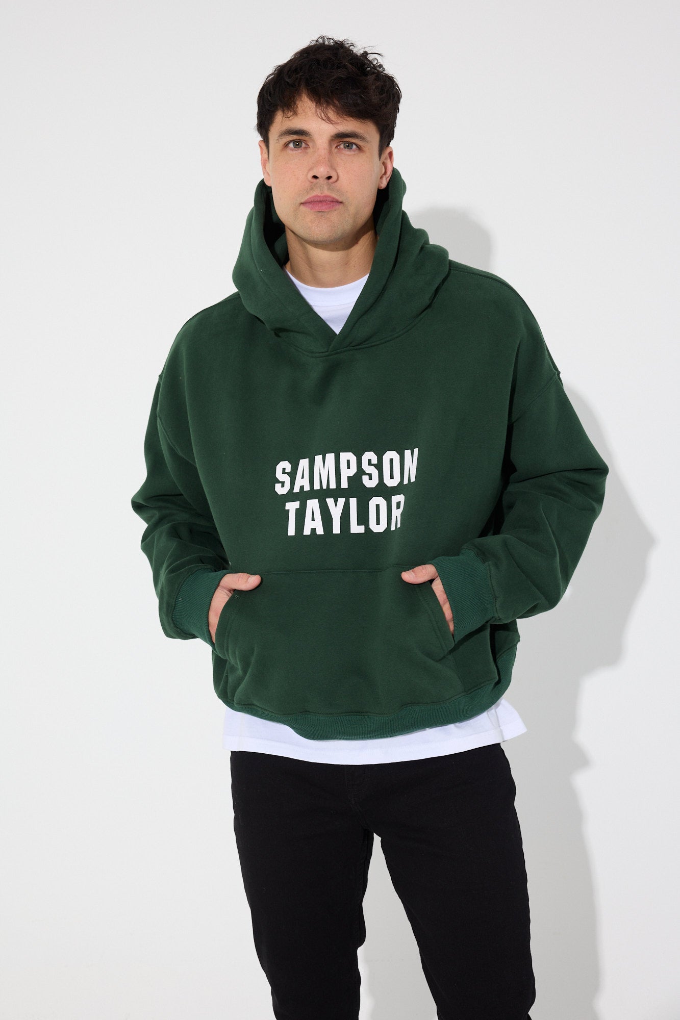 Milo Drop Shoulder Hoodie Taylor