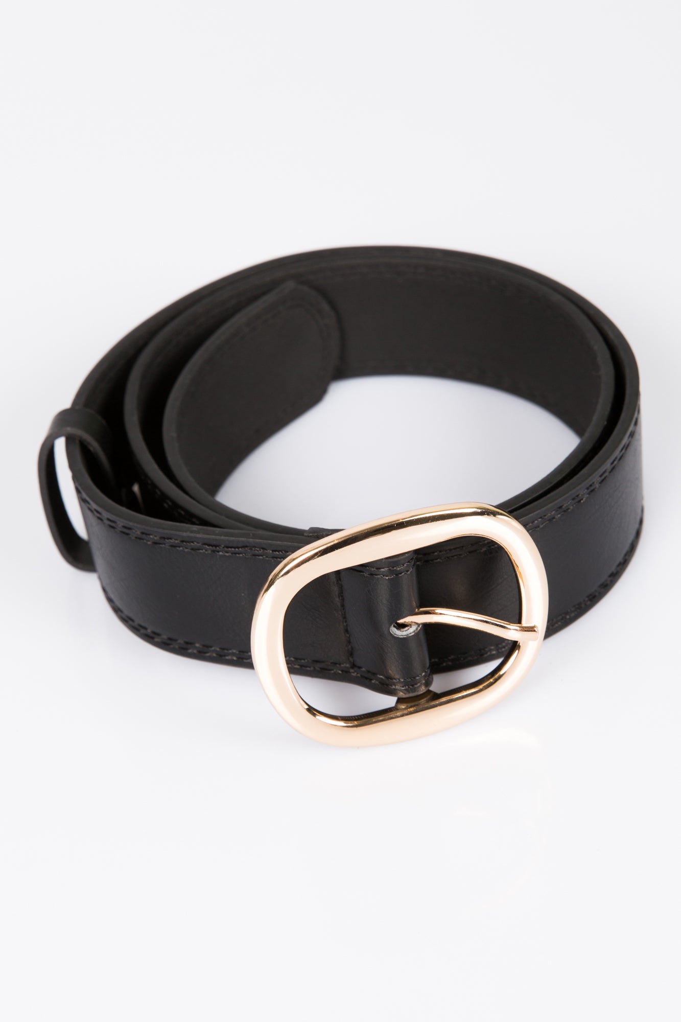 Oval Belt Black