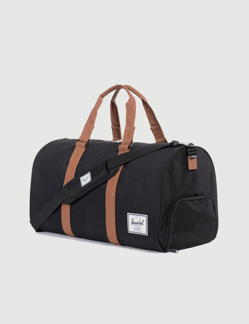 Herschel Novel Duffle Synthetic Leather Black/Tan