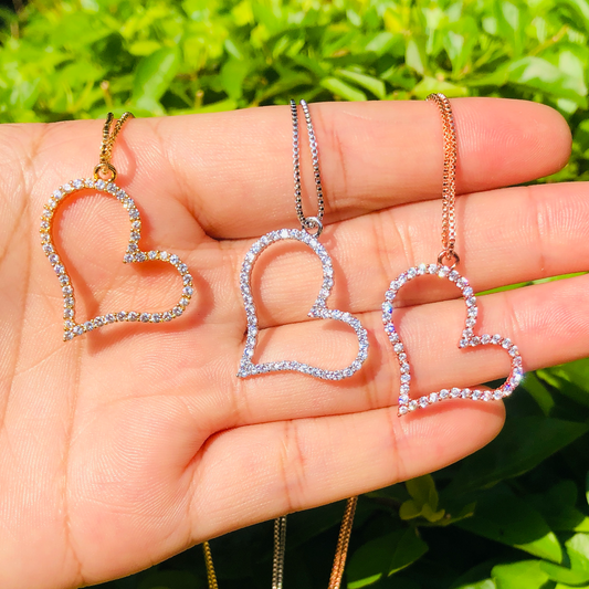 Double Chain Necklace - Rose Gold