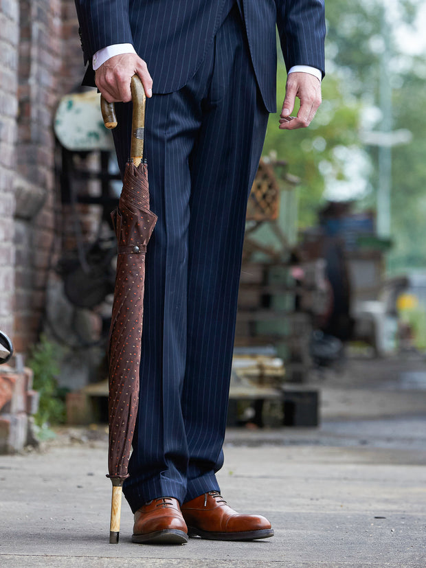 Classic Anzughose Mit Nadelstreifen Fine British Clothing John Crocket