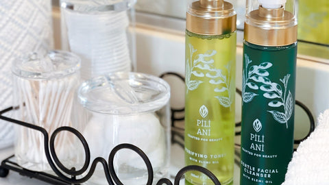 Pili Ani Purifying Toner and Gentle Facial Cleanser