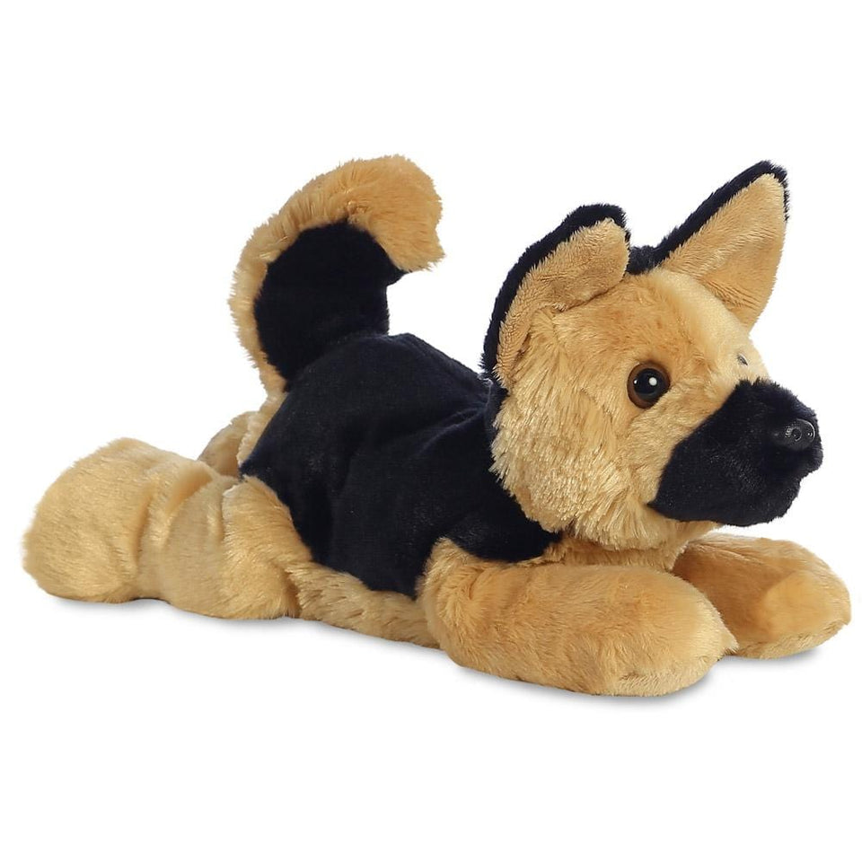 german shepherd cuddly toy