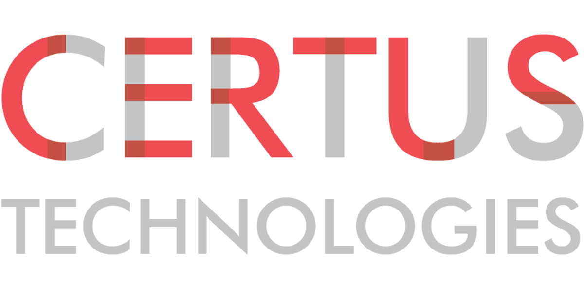 Certus Technologies Webshop