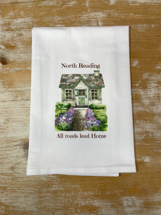 Decorative Tea Towel - All Roads (North Reading)