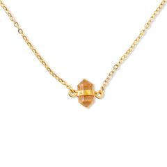 Imperial Topaz Necklace