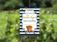 Teddy Bear Theme Welcome Sign
