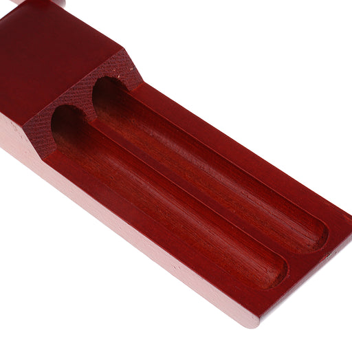 Durable Rosewood Fountain Pen Storage Case Organizer Desktop Accessory Reddish Brown