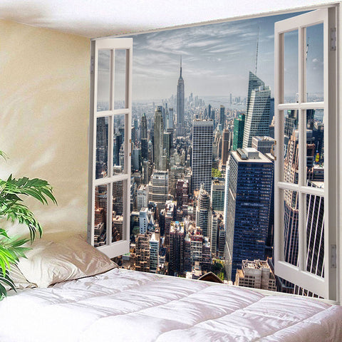 Image of Creative Wall Tapestry Beautiful Pictures Art Mural Hanging Decoration #9