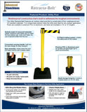 Visiontron Retracta-Belt Utility Post Flyer 2014 | Advanced Stanchions