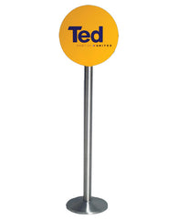 Visiontron Custom Stanchion Toppers Round | Advanced Stanchions