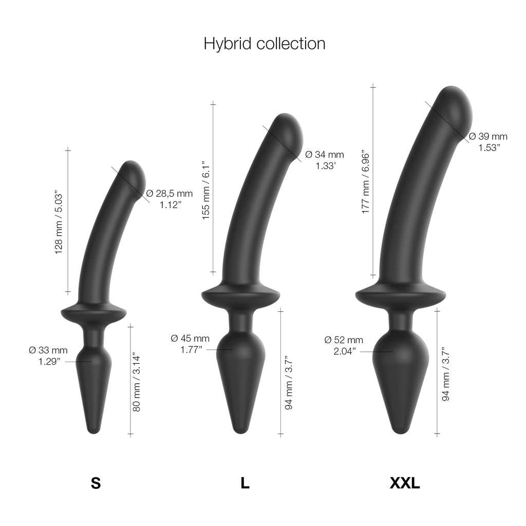 guide des tailles switch plug in dildo