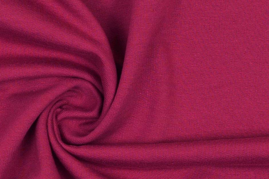 Plain Raspberry Sweatshirting Fabric | Stretch Fabrics – My Sewing Box