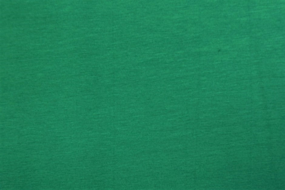emerald green jersey fabric