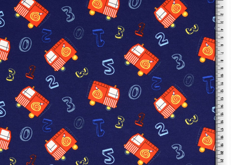 fire engine jersey fabric