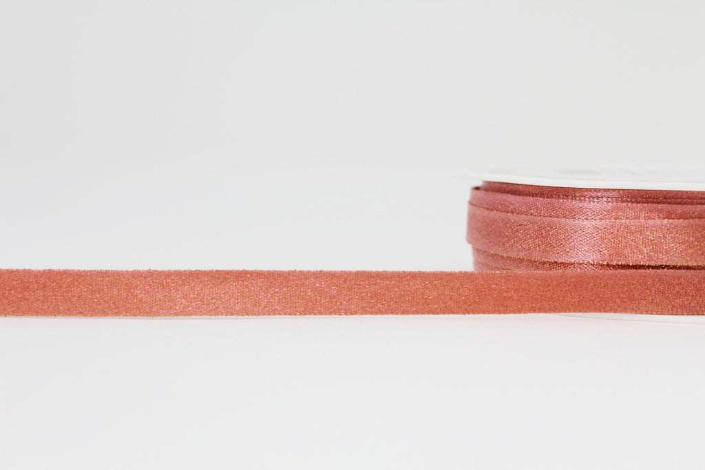 rose gold satin ribbon