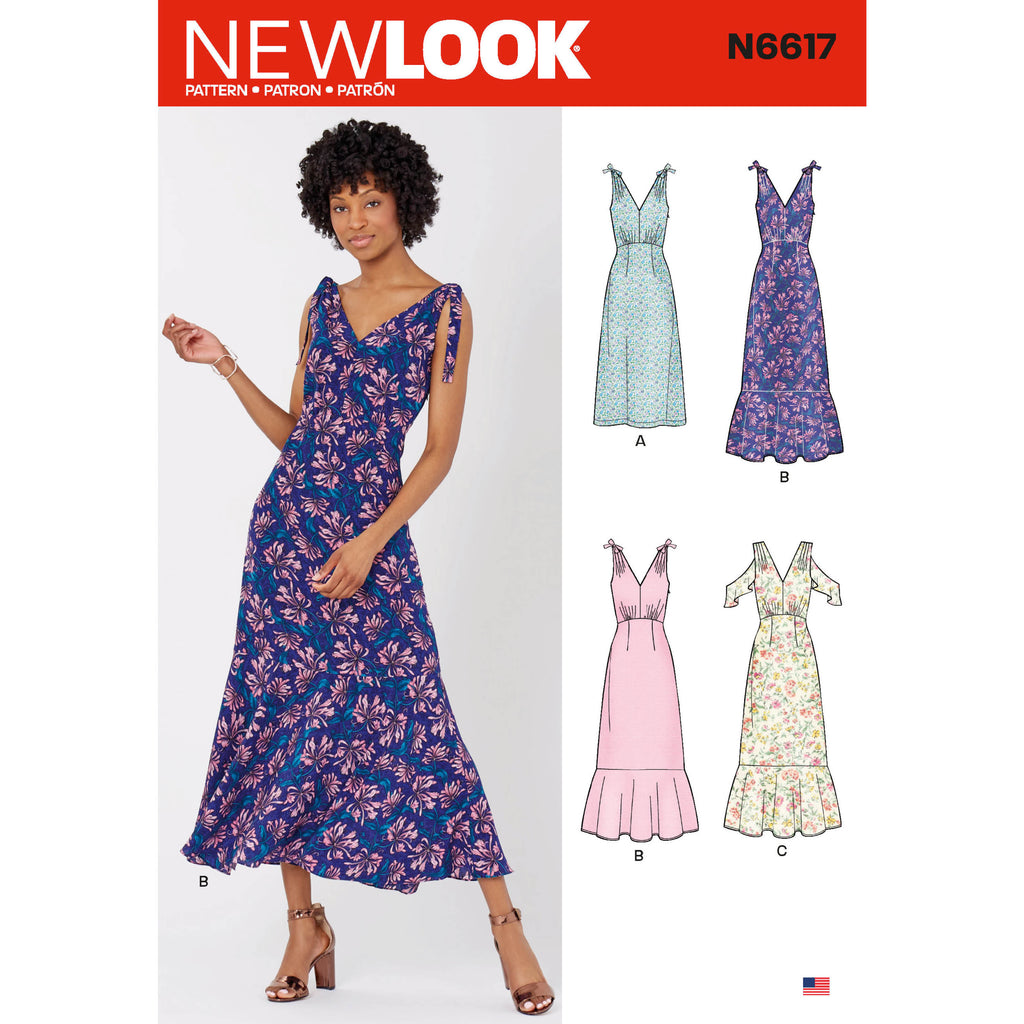 New Look Sewing Pattern N6617 - Misses' Dresses