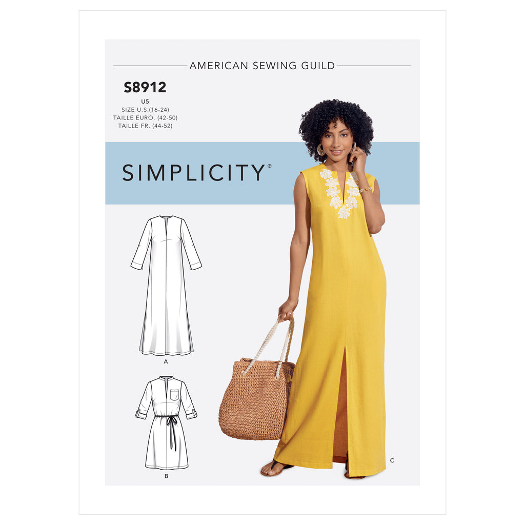 S9265  Simplicity Sewing Pattern Misses' & Women's Tiered Dresses