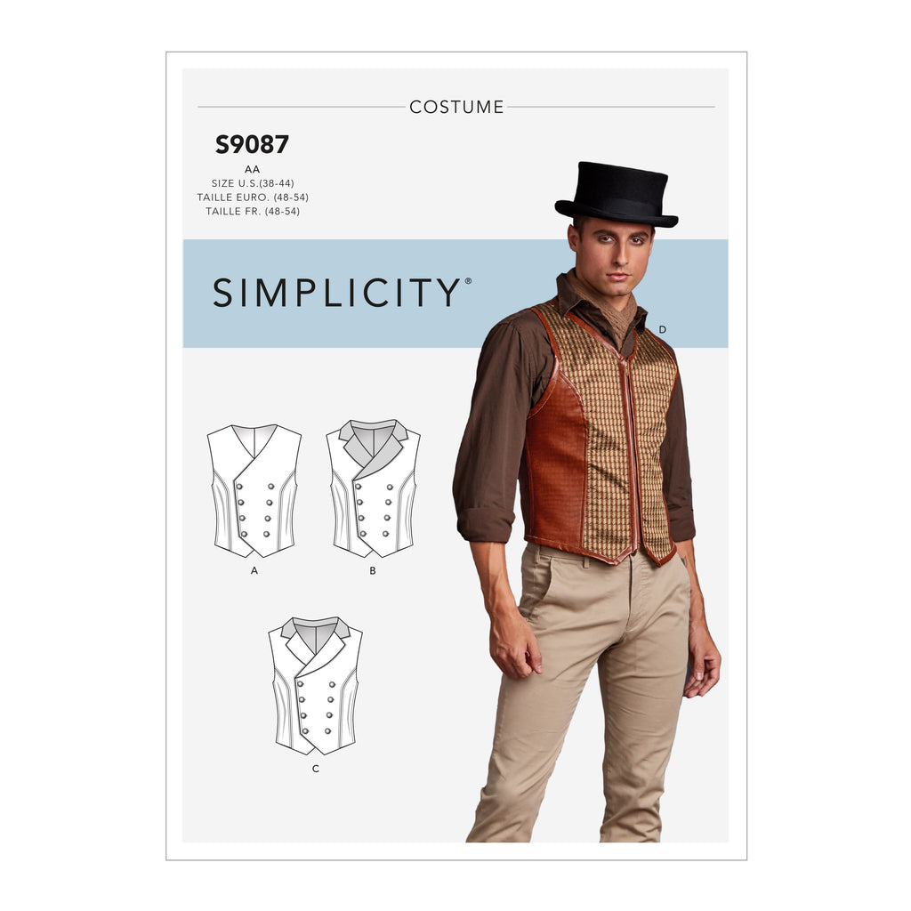 Simplicity Sewing Pattern R10544 / S9086 - Misses' Steampunk Costume Coats,  Size: H5 (6-8-10-12-14)