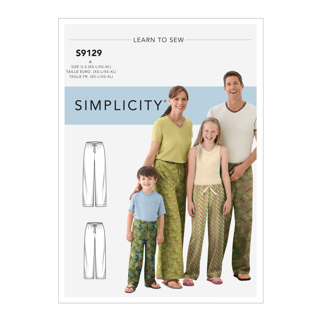 Pajama Tank Top Pants Shorts Simplicity Sewing Pattern 9537 Size 7 8 9 10  12 14 | eBay