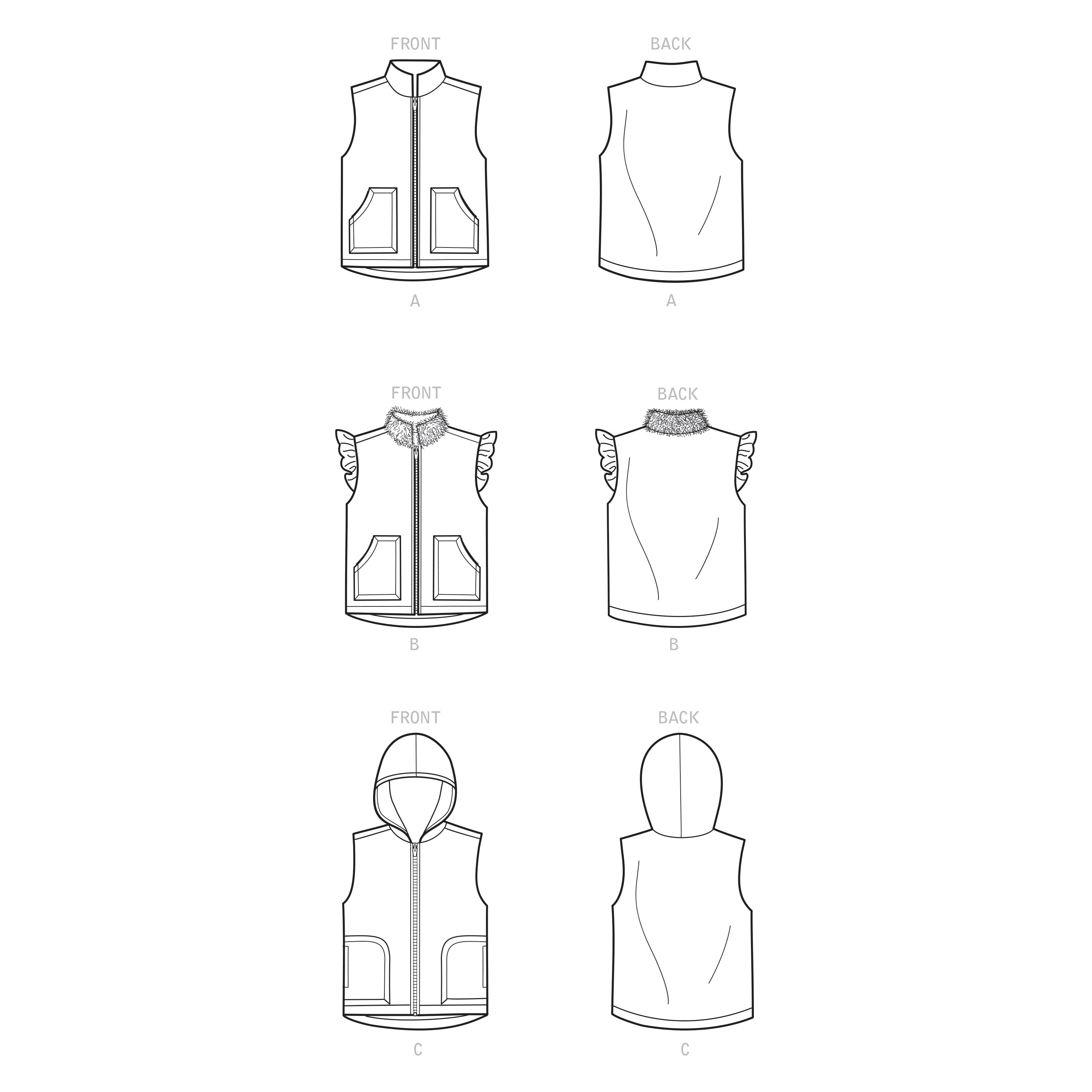 Simplicity Sewing Pattern S9193 - Children's Vest – My Sewing Box