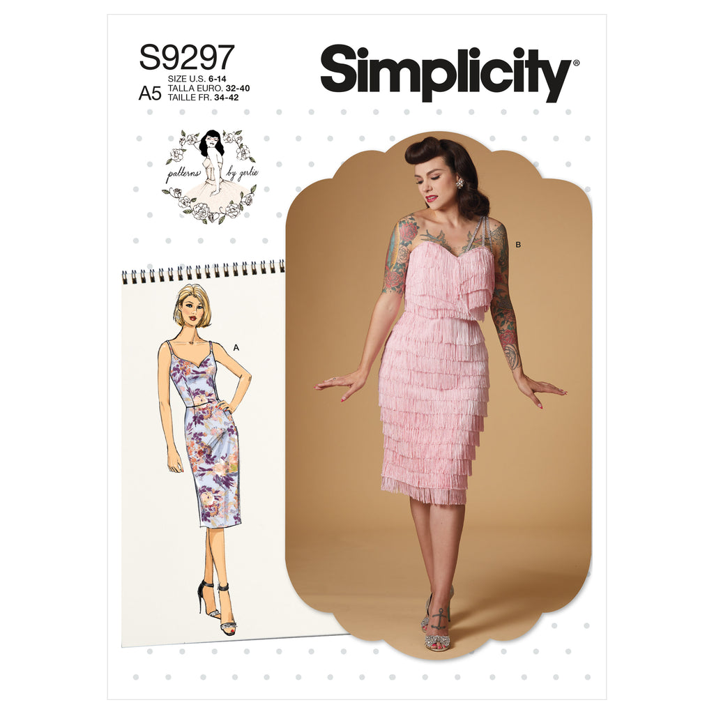 Simplicity Sewing Pattern S8876 Misses Womens Vintage Dress and