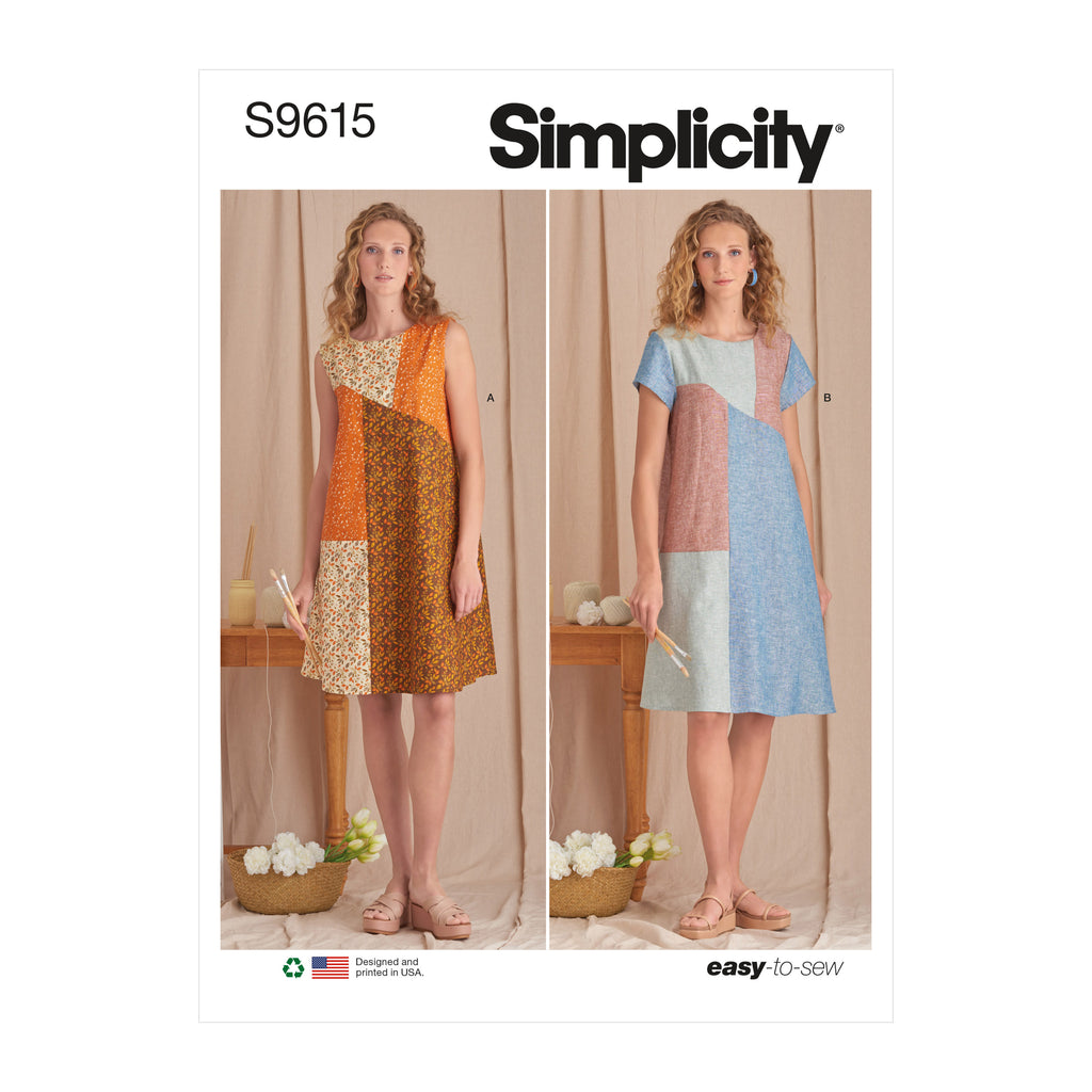 Simplicity 9596 Misses' Pullover Dress and Knit Top by Elaine Heigl sewing  pattern —  - Sewing Supplies