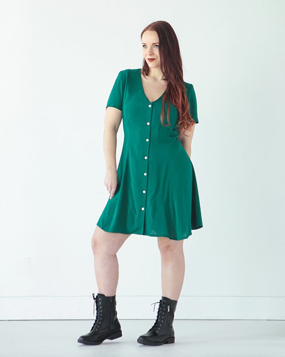 True Bias Sewing Pattern - Shelby Dress & Romper