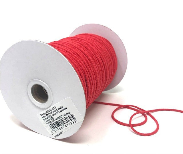 2mm Red Coloured Elastic Cord  Ribbons and Trims – My Sewing Box