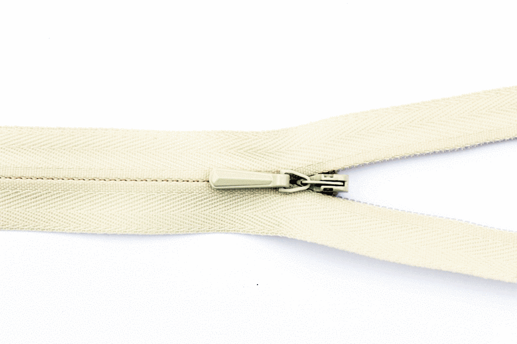 56cm/22 inch Concealed Zip - Cream 502 | YKK Zips – My Sewing Box