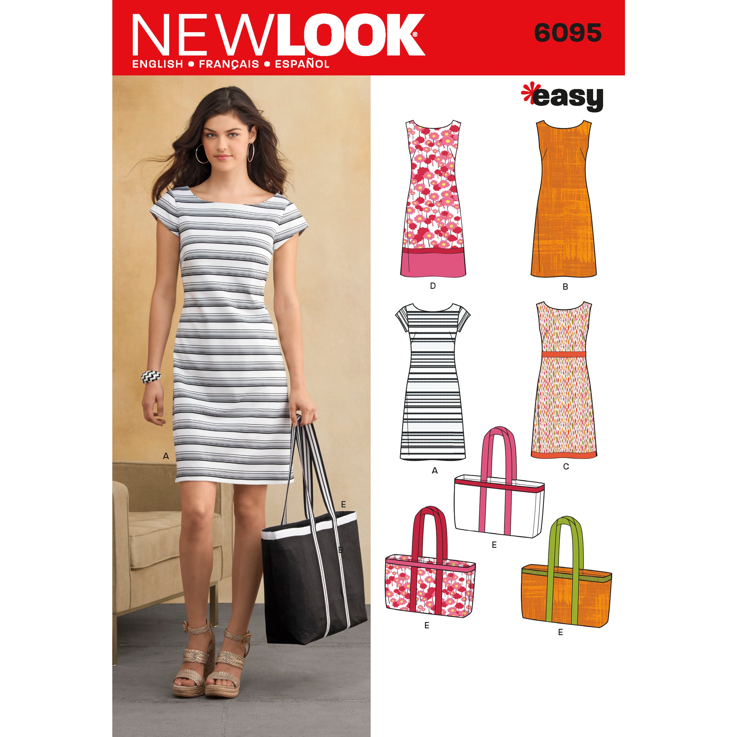 New Look Sewing Pattern 6095 - Misses' Dresses | Sewing Patterns – My ...