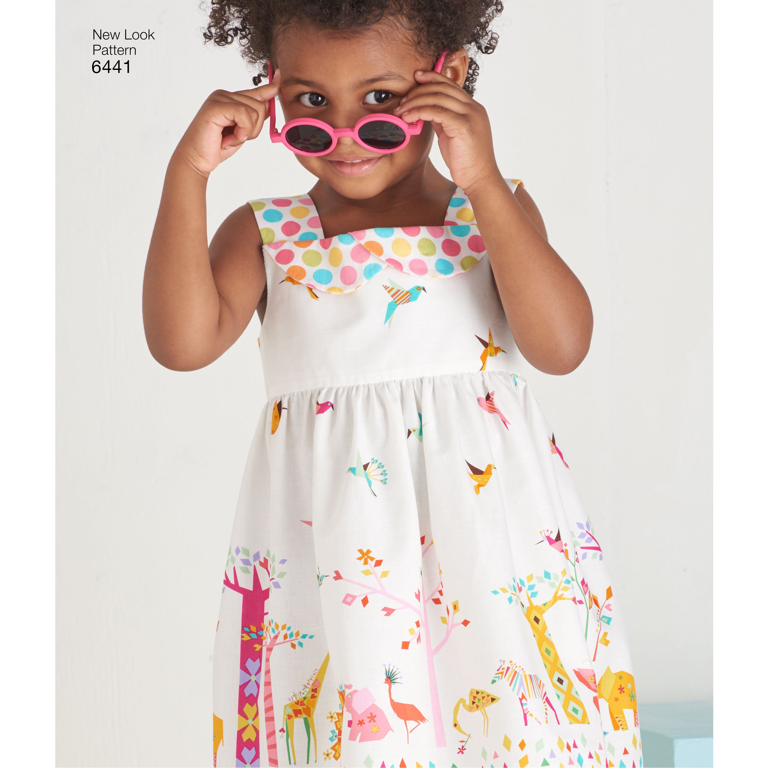 New Look Sewing Pattern 6441 - Toddlers' Easy Dresses, Top and Cropped ...
