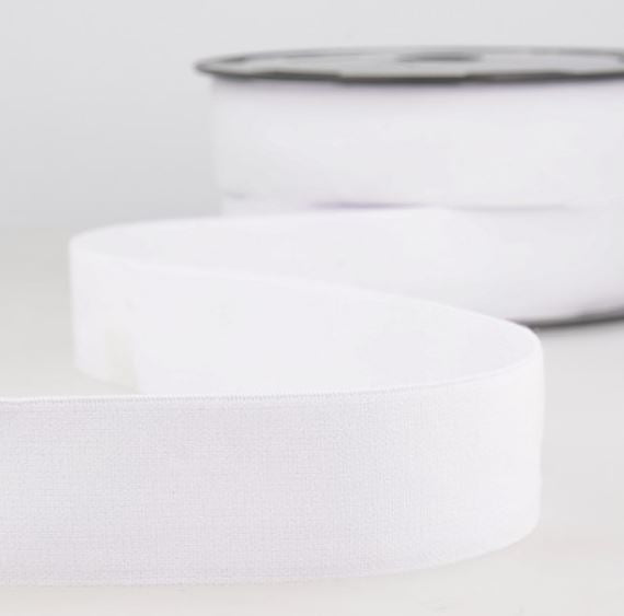 32mm White Soft Elastic Waistband | Ribbons and Trims – My Sewing Box