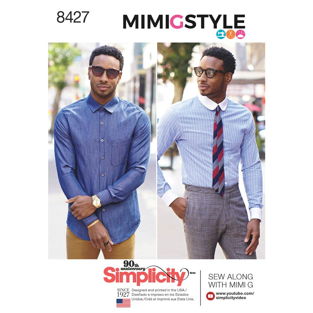 S8845, Simplicity Sewing Pattern Mimi G Misses', Men's & Teens' Jean Jacket