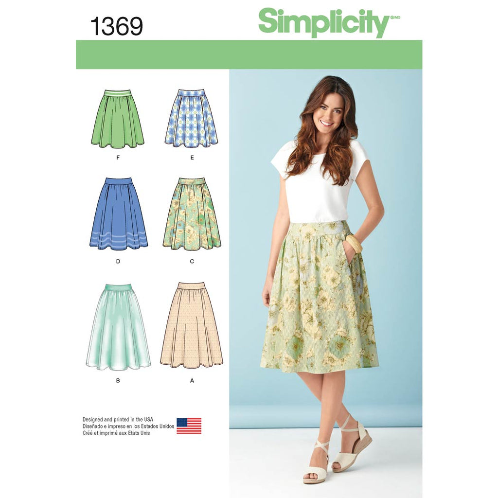 Simplicity 1370 Misses' Shorts, Skort and Skirt  Fashion design drawings,  Fashion drawing, Simplicity sewing patterns