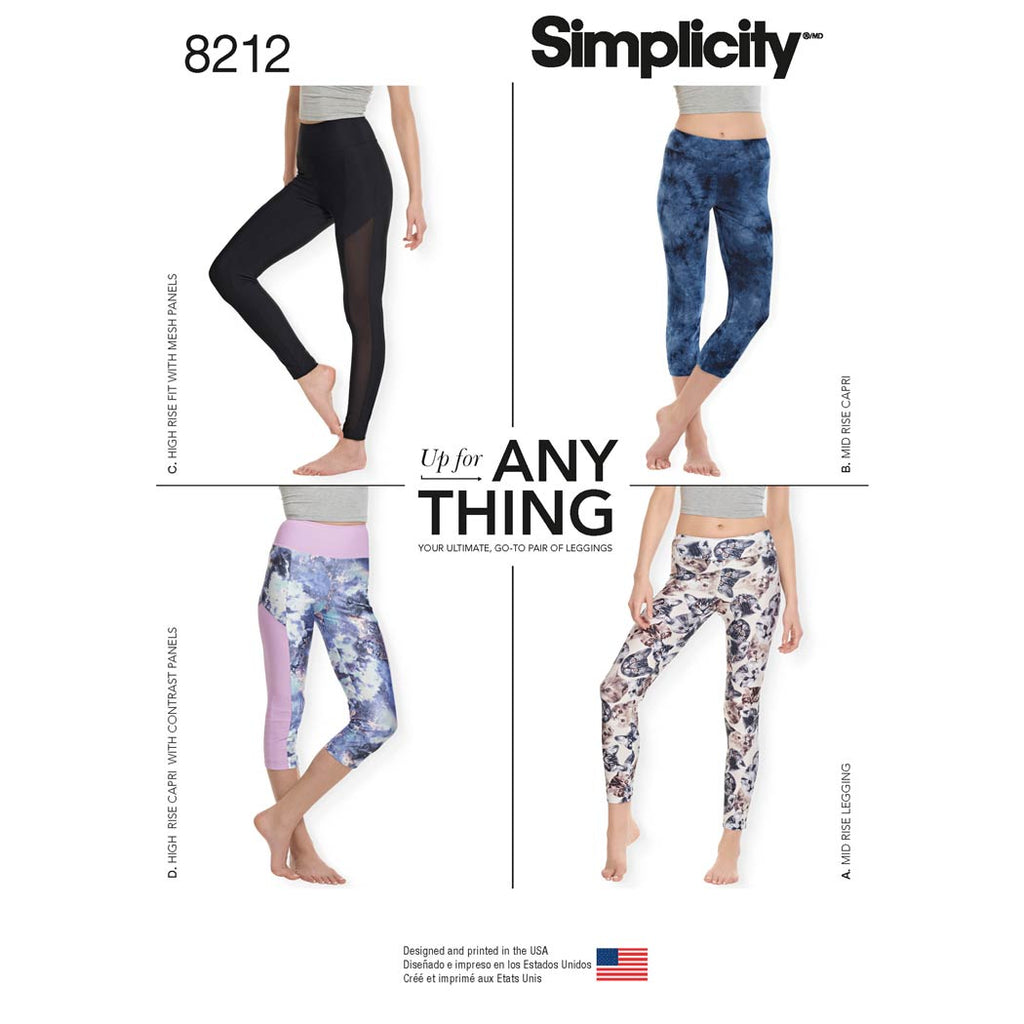 Simplicity 8561 - Women's Leggings