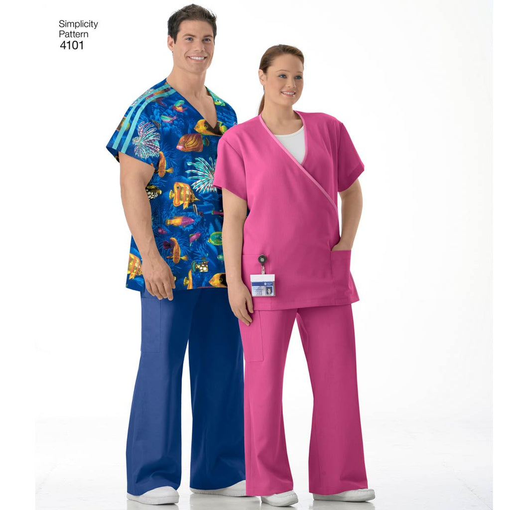 plus size scrub top pattern