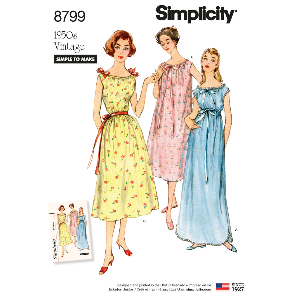 Simplicity 1426 Women's Vintage Fashion 1950's Bra Sewing Pattern