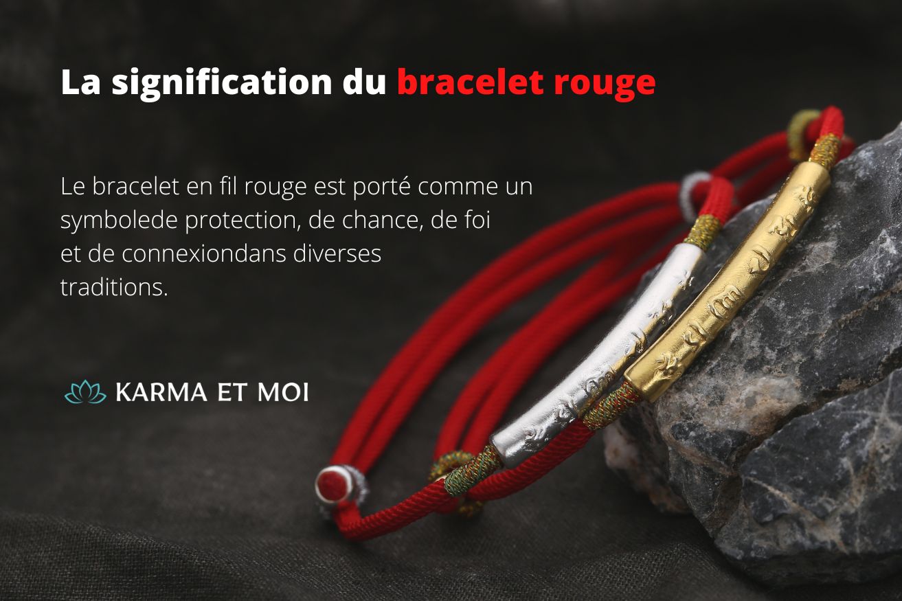 Le bracelet fil rouge