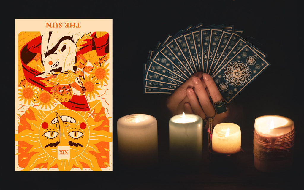 signification de la carte du Soleil inversée selon le tarot