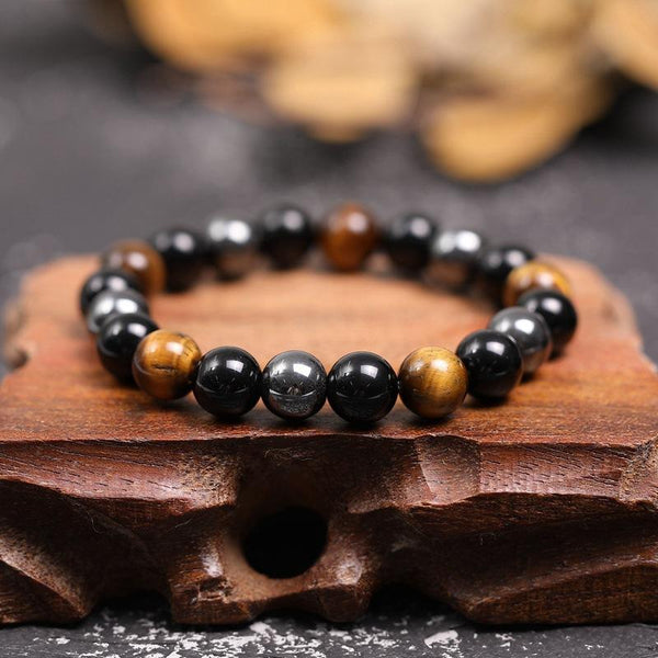 bracelet triple protection - cadeaux spirituels pour hommes